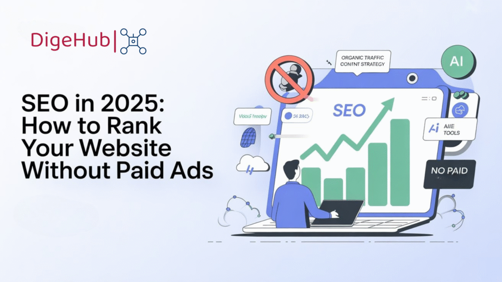 SEO in 2025 How to Rank Your Website Without Paid Ads (1) AI-powered SEO strategies and organic website ranking techniques for 2025 without paid ads