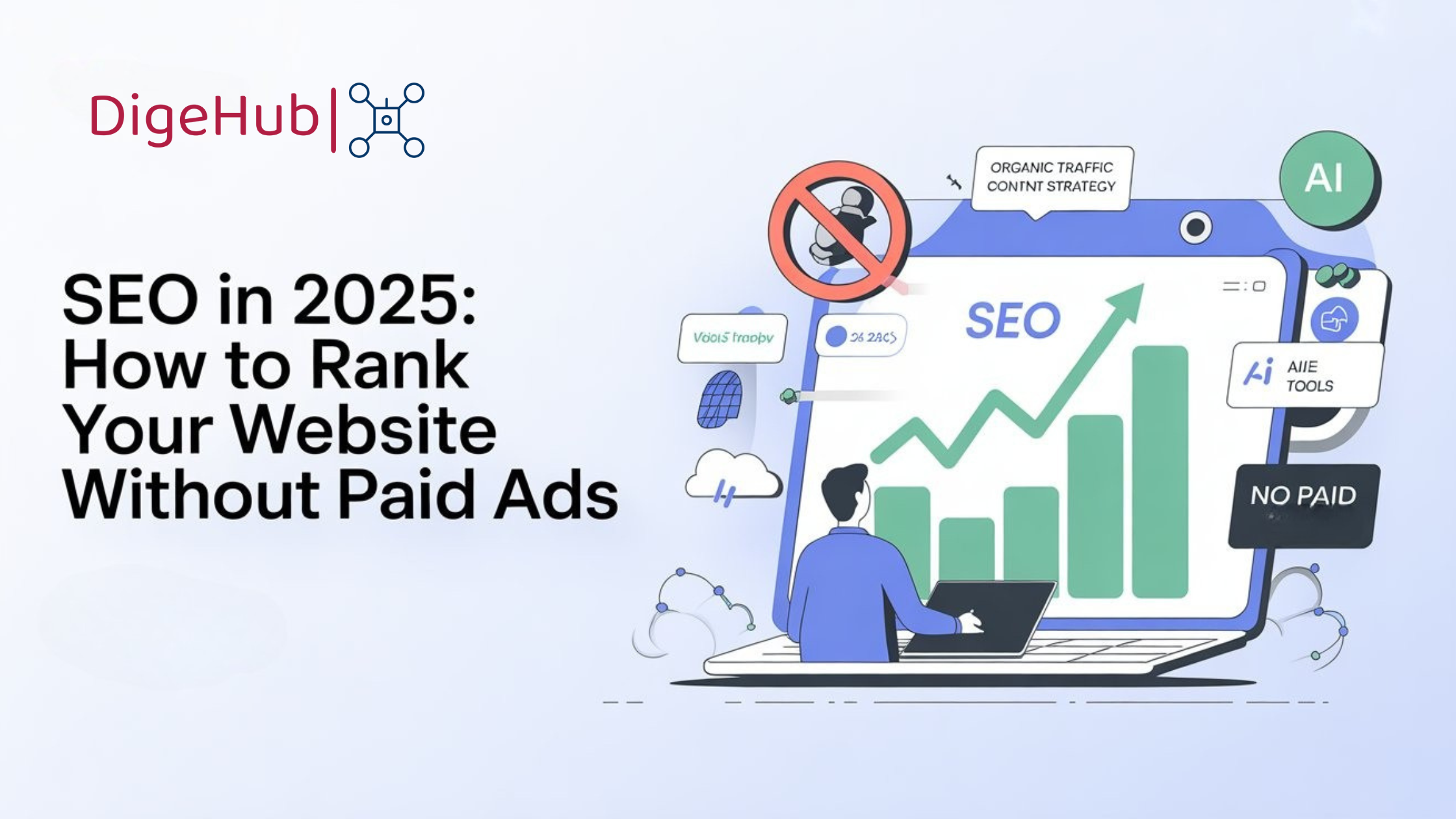 AI-powered SEO strategies and organic website ranking techniques for 2025 without paid ads