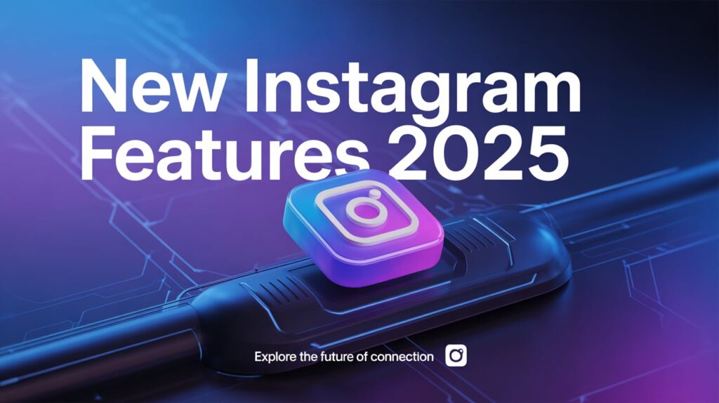 instagram logo with news